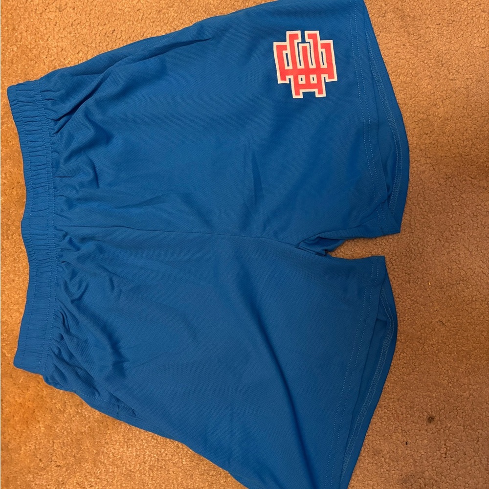 Eric Emanuel Blue Athletic Shorts